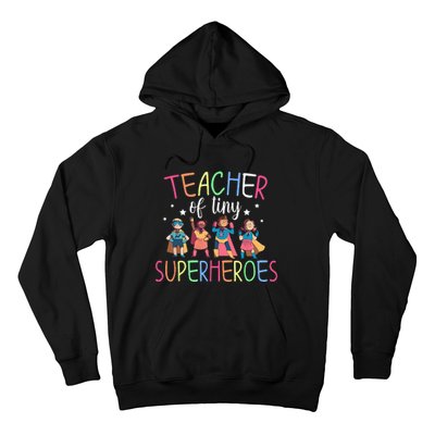 Teacher Of Tiny Superheroes Hoodie