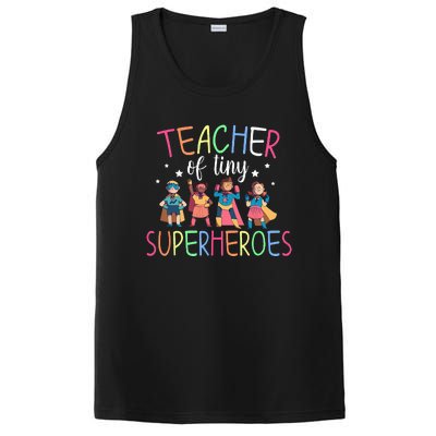 Teacher Of Tiny Superheroes PosiCharge Competitor Tank