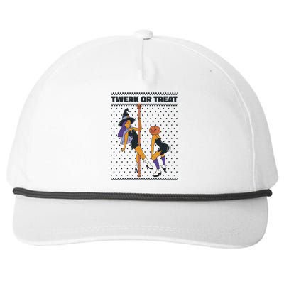 Twerk Or Treat Snapback Five-Panel Rope Hat