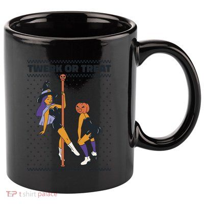 Twerk Or Treat 11oz C Handle Ceramic Mug