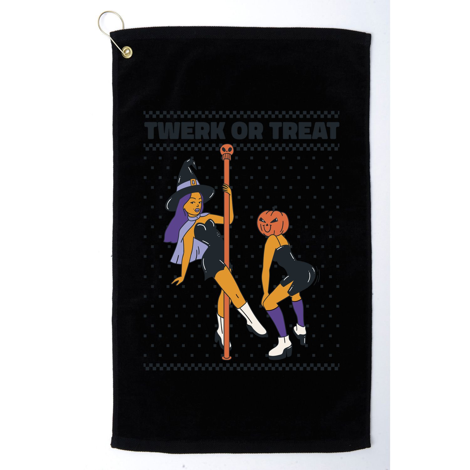 Twerk Or Treat Golf Towel
