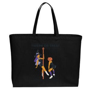 Twerk Or Treat Cotton Canvas Jumbo Tote