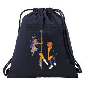 Twerk Or Treat Drawstring Bag