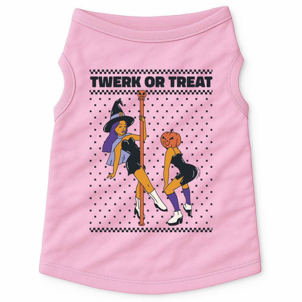 Twerk Or Treat Doggie Tank