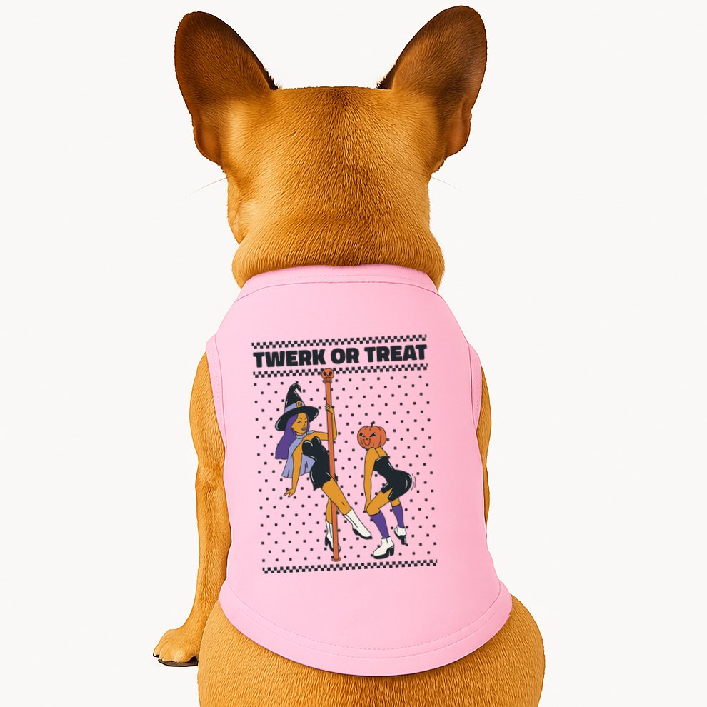 Twerk Or Treat Doggie Tank