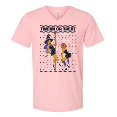 Twerk Or Treat V-Neck T-Shirt