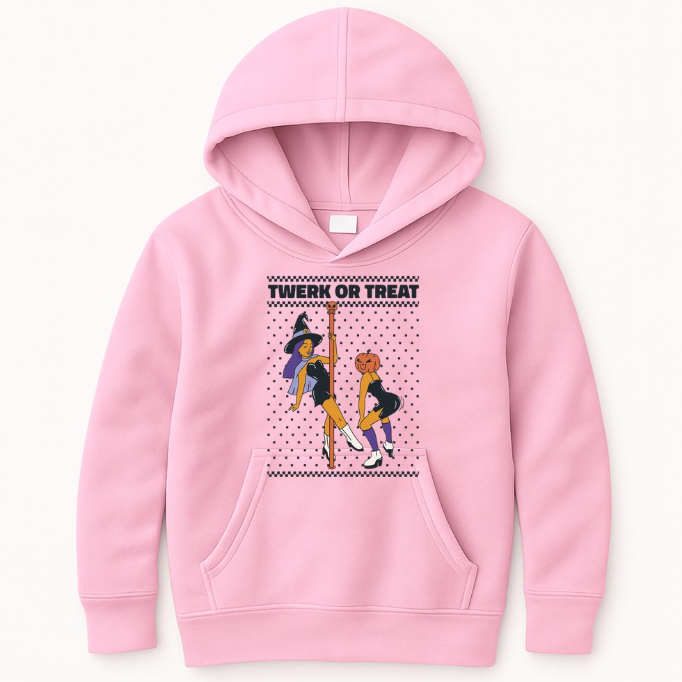 Twerk Or Treat Kids Hoodie