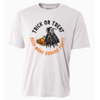 Trick Or Treat Spooky Witch Halloween Need More Square Feet Cooling Performance Crew T-Shirt