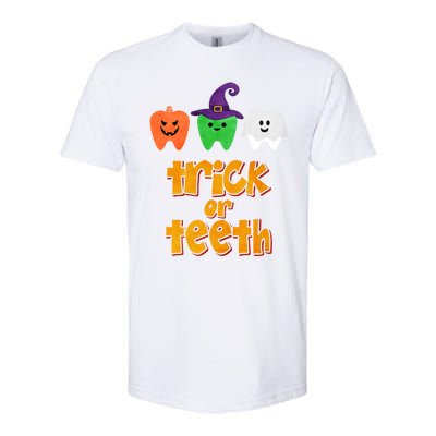 Trick Or Teeth Gift Softstyle® CVC T-Shirt