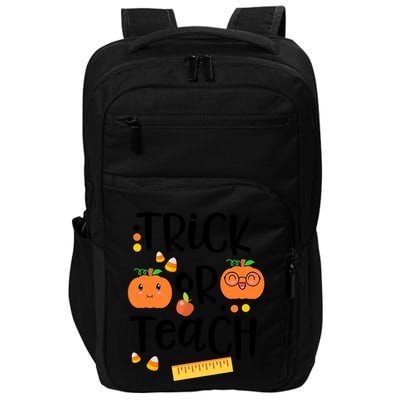 Trick Or Teach Cute Halloween Proud Teacher Costume Gift Impact Tech Backpack