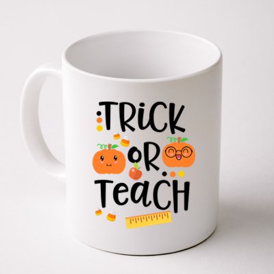 Trick Or Teach Cute Halloween Proud Teacher Costume Gift Coffee Mug