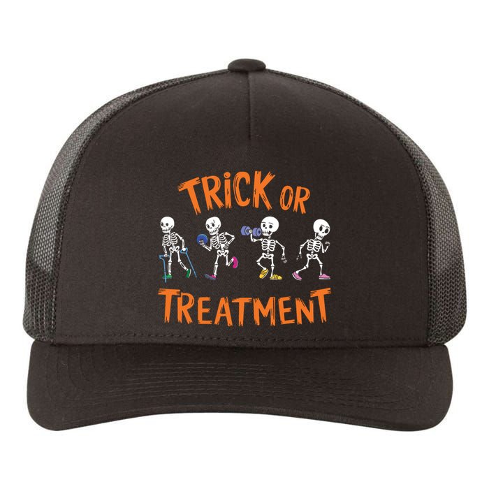 Trick Or Treatment Pt Physical Therapy Therapist Halloween Yupoong Adult 5-Panel Trucker Hat