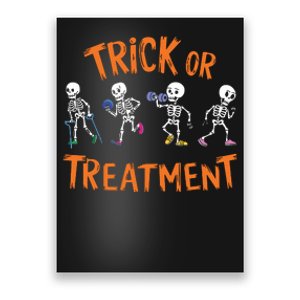 Trick Or Treatment Pt Physical Therapy Therapist Halloween Poster