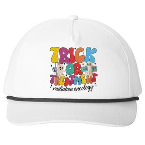 Trick Or Treatment Radiation Oncology Halloween Xray Tech Snapback Five-Panel Rope Hat