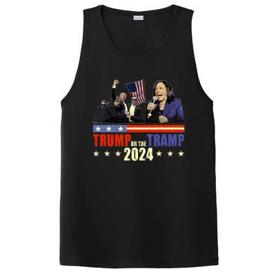 Trump Or The Tramp 2024 Vote For Trump Trump Vance 2024 PosiCharge Competitor Tank