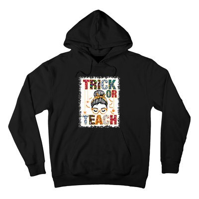 Trick Or Teach Teacher Halloween Costume 2024 Hoodie