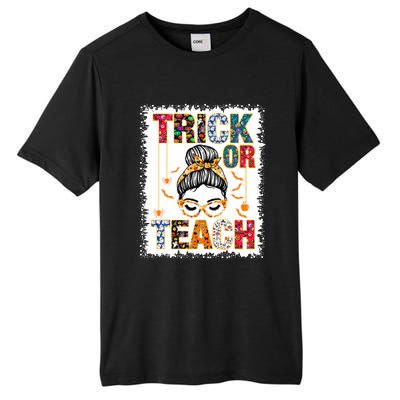 Trick Or Teach Teacher Halloween Costume 2024 Tall Fusion ChromaSoft Performance T-Shirt