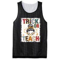 Trick Or Teach Teacher Halloween Costume 2024 Mesh Reversible Basketball Jersey Tank