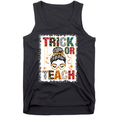 Trick Or Teach Teacher Halloween Costume 2024 Tank Top