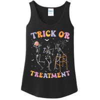 Trick Or Treatment Pt Physical Therapy Therapist Halloween Ladies Essential Tank