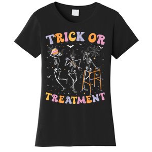 Trick Or Treatment Pt Physical Therapy Therapist Halloween Women's T-Shirt