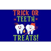 Trick Or Teeth Treats Dentistry Dental Halloween Cute Gift Bumper Sticker