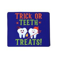 Trick Or Teeth Treats Dentistry Dental Halloween Cute Gift Mousepad