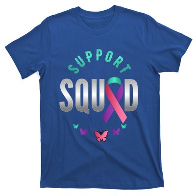 Thyroid Or Thyroid Awareness Or Thyroid Cancer Support Squad Gift T-Shirt