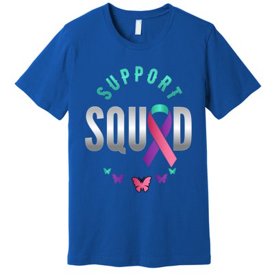 Thyroid Or Thyroid Awareness Or Thyroid Cancer Support Squad Gift Premium T-Shirt