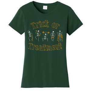 Trick Or Treatment Pt Physical Therapy Therapist Halloween Women's T-Shirt