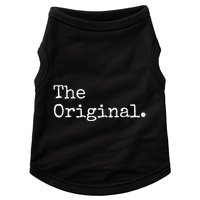 The Original The Sequel The Finale Matching Sibling Day Doggie Tank