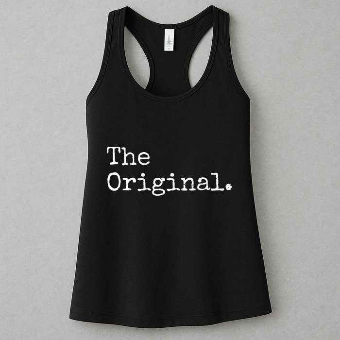 The Original The Sequel The Finale Matching Sibling Day Womens Tank Top