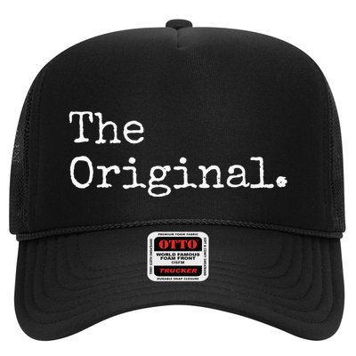 The Original The Sequel The Finale Matching Sibling Day Trucker Hat