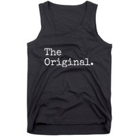 The Original The Sequel The Finale Matching Sibling Day Tank Top