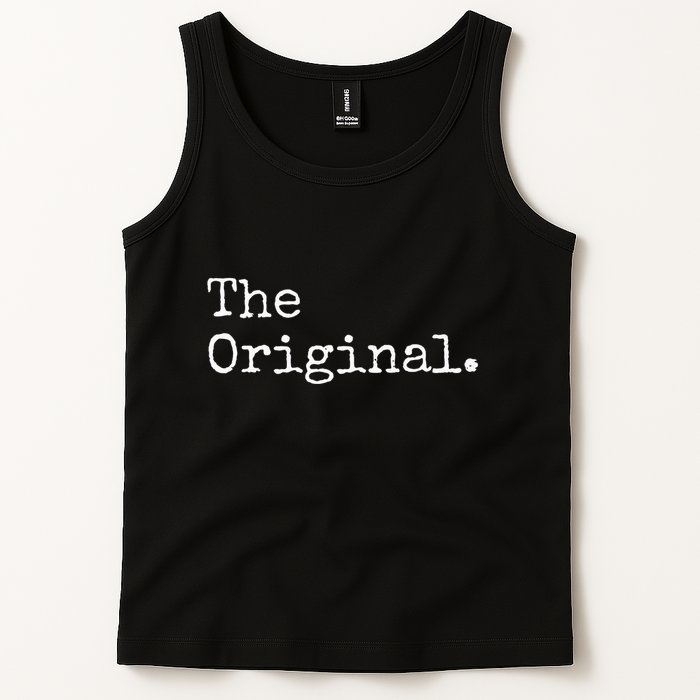 The Original The Sequel The Finale Matching Sibling Day Tank Top