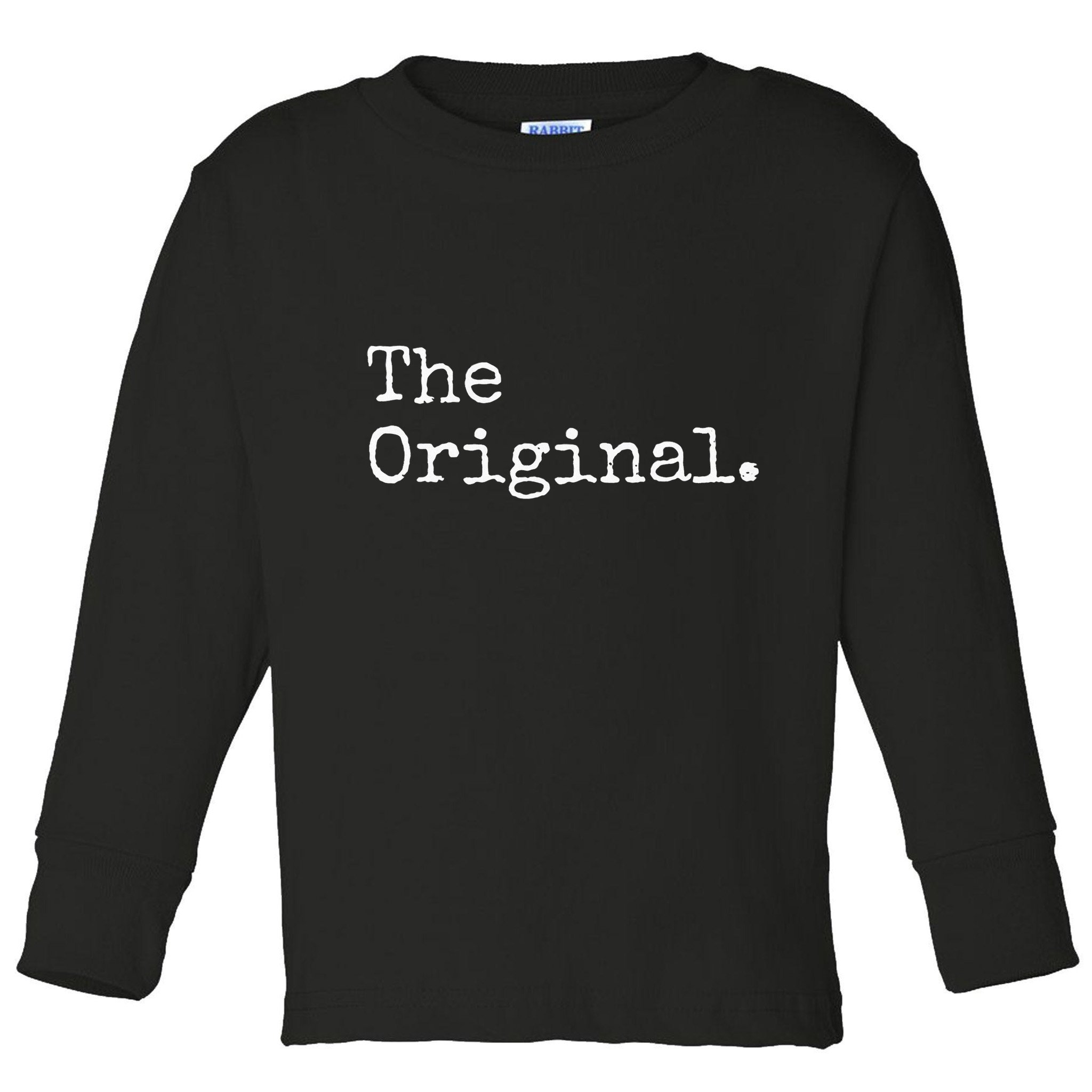 The Original The Sequel The Finale Matching Sibling Day Toddler Long Sleeve Shirt