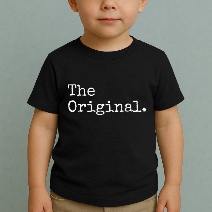 The Original The Sequel The Finale Matching Sibling Day Toddler T-Shirt