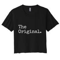 The Original The Sequel The Finale Matching Sibling Day Crop Top