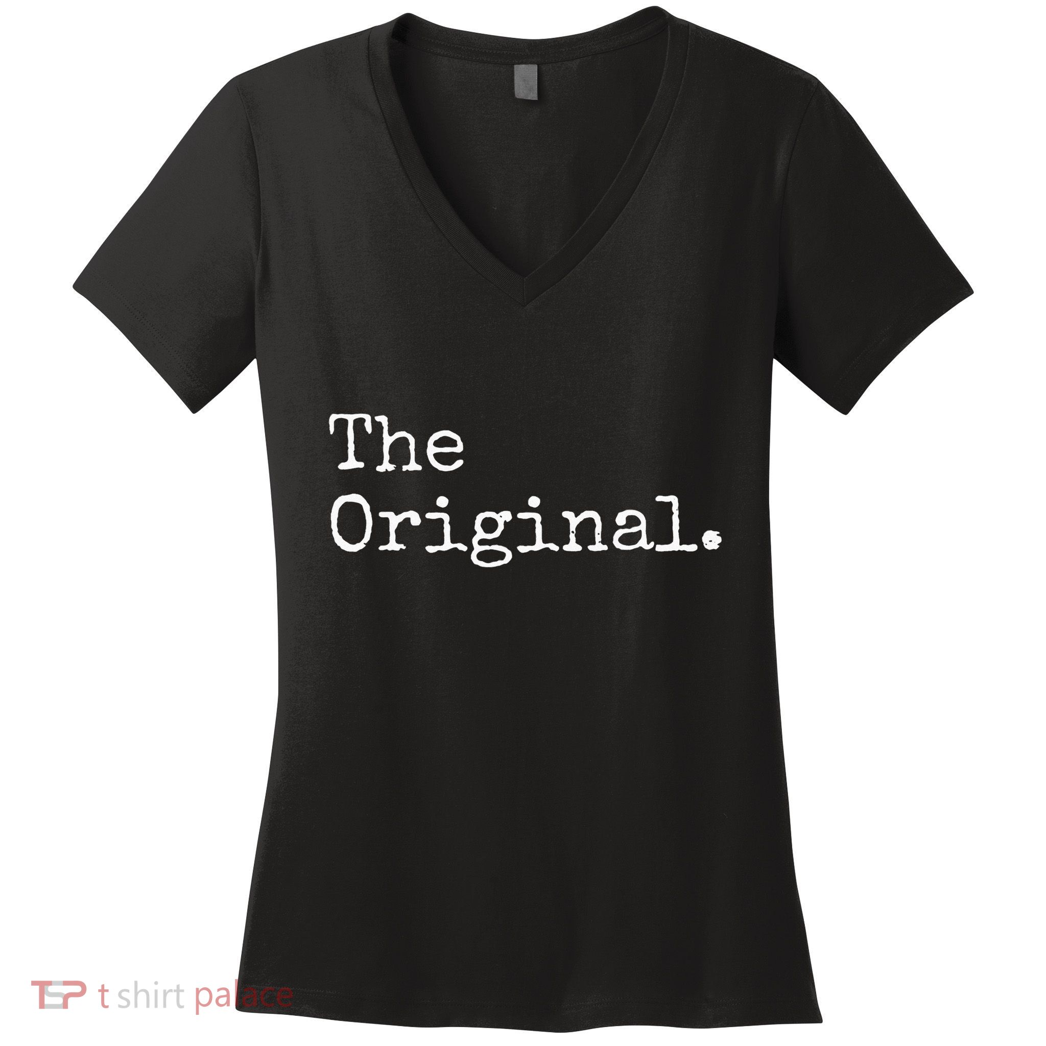 The Original The Sequel The Finale Matching Sibling Day Women's V-Neck T-Shirt