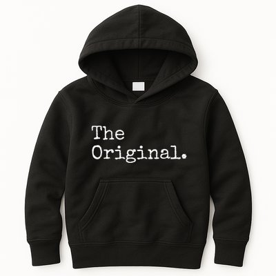 The Original The Sequel The Finale Matching Sibling Day Kids Hoodie