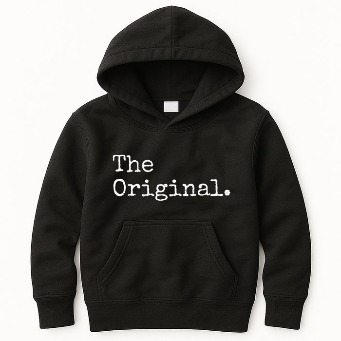 The Original The Sequel The Finale Matching Sibling Day Kids Hoodie
