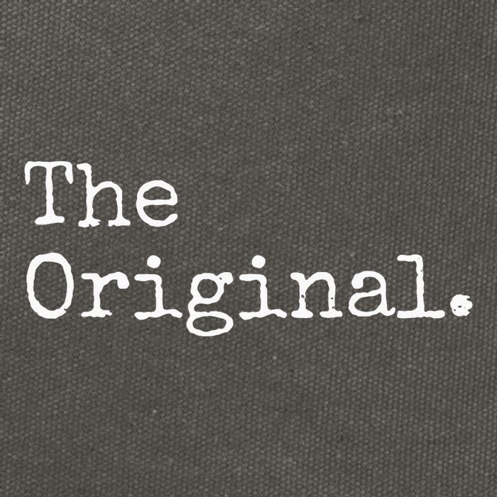 The Original The Sequel The Finale Matching Sibling Day Cotton Canvas Backpack