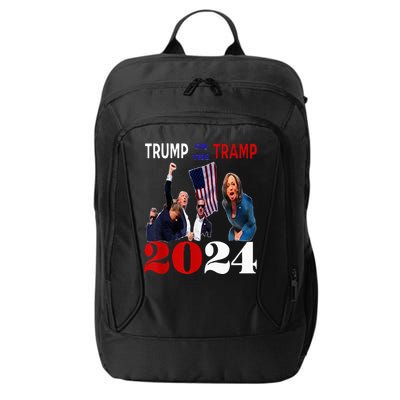 Trump Or The Tramp 2024 Vote For Trump Vance 2024 City Backpack