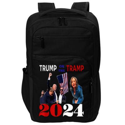 Trump Or The Tramp 2024 Vote For Trump Vance 2024 Impact Tech Backpack