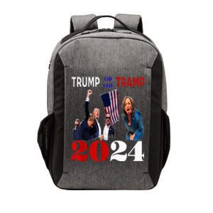 Trump Or The Tramp 2024 Vote For Trump Vance 2024 Vector Backpack