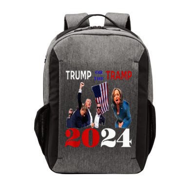 Trump Or The Tramp 2024 Vote For Trump Vance 2024 Vector Backpack