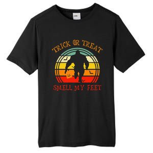 Trick Or Treat Smell Feet Bigfoot Halloween Funny Tall Fusion ChromaSoft Performance T-Shirt