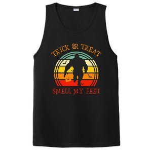 Trick Or Treat Smell Feet Bigfoot Halloween Funny PosiCharge Competitor Tank