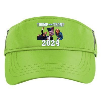 Trump Or The Tramp 2024 Vote For Trump Trump Vance 2024 Adult Drive Performance Visor