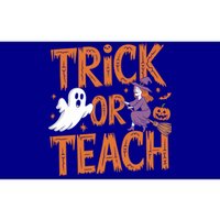 Trick Or Teach Halloween For Teachers Classroom Fun Witch Meaningful Gift Bumper Sticker